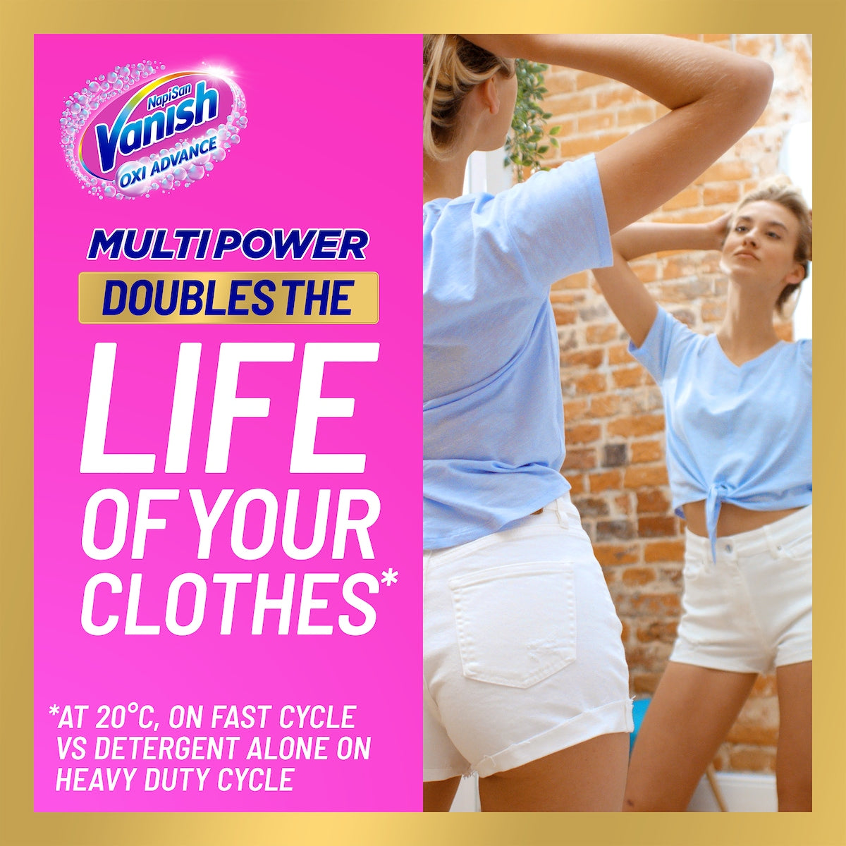Vanish Gold Stain Remover Powder 3kg | Fast Acting, Powerful Stain Removal, Safe for Colors