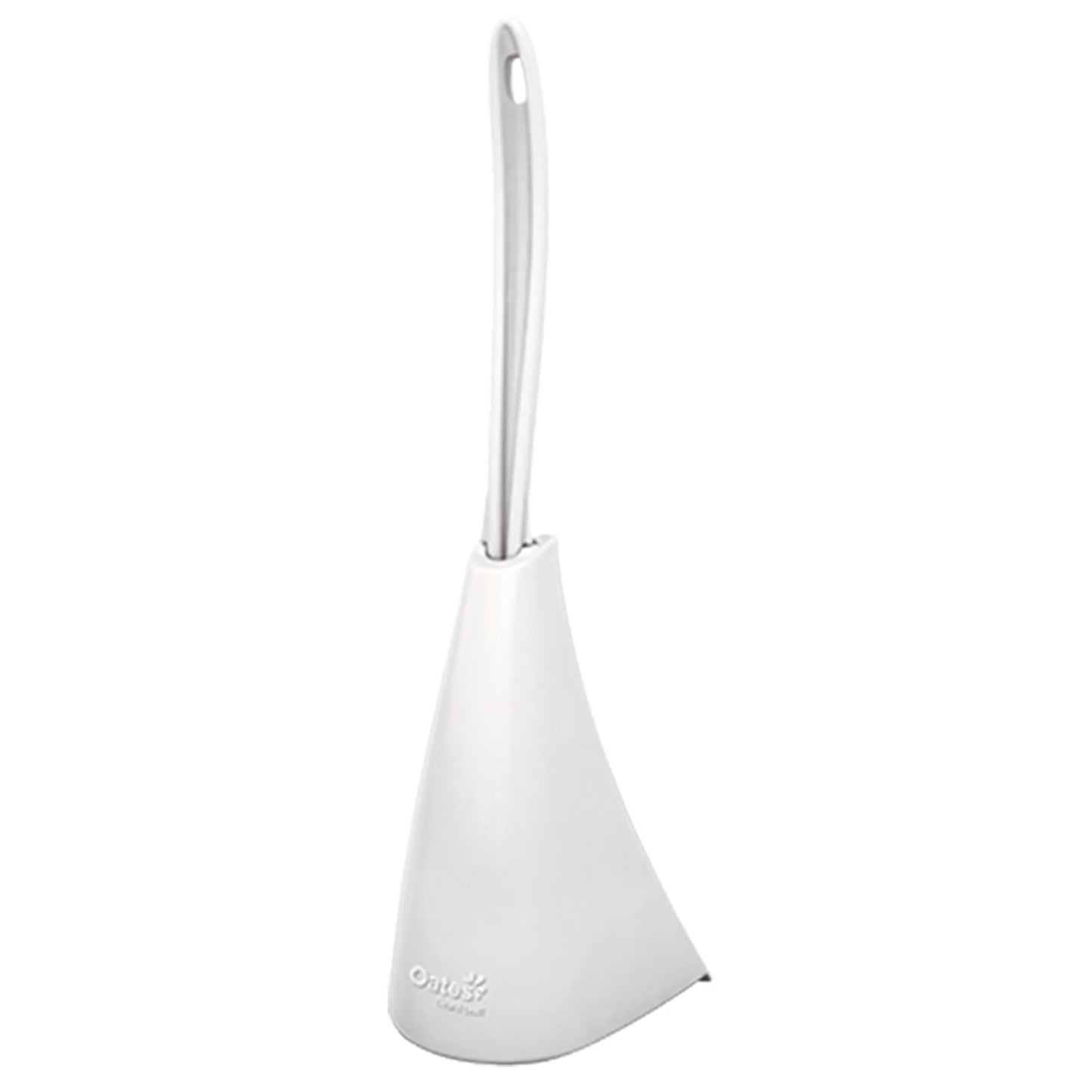 Oates Toilet Tidy & Brush – White, Compact Bathroom Set