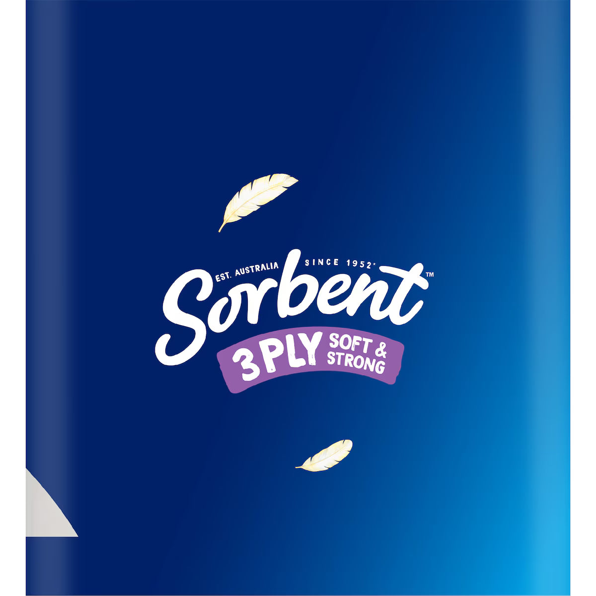 Sorbent Toilet Tissue White - 20 Pack, 3 Ply - Extra Soft & Thick